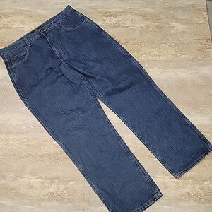 RED HEAD MENS WORK JEANS SIZE 35X30